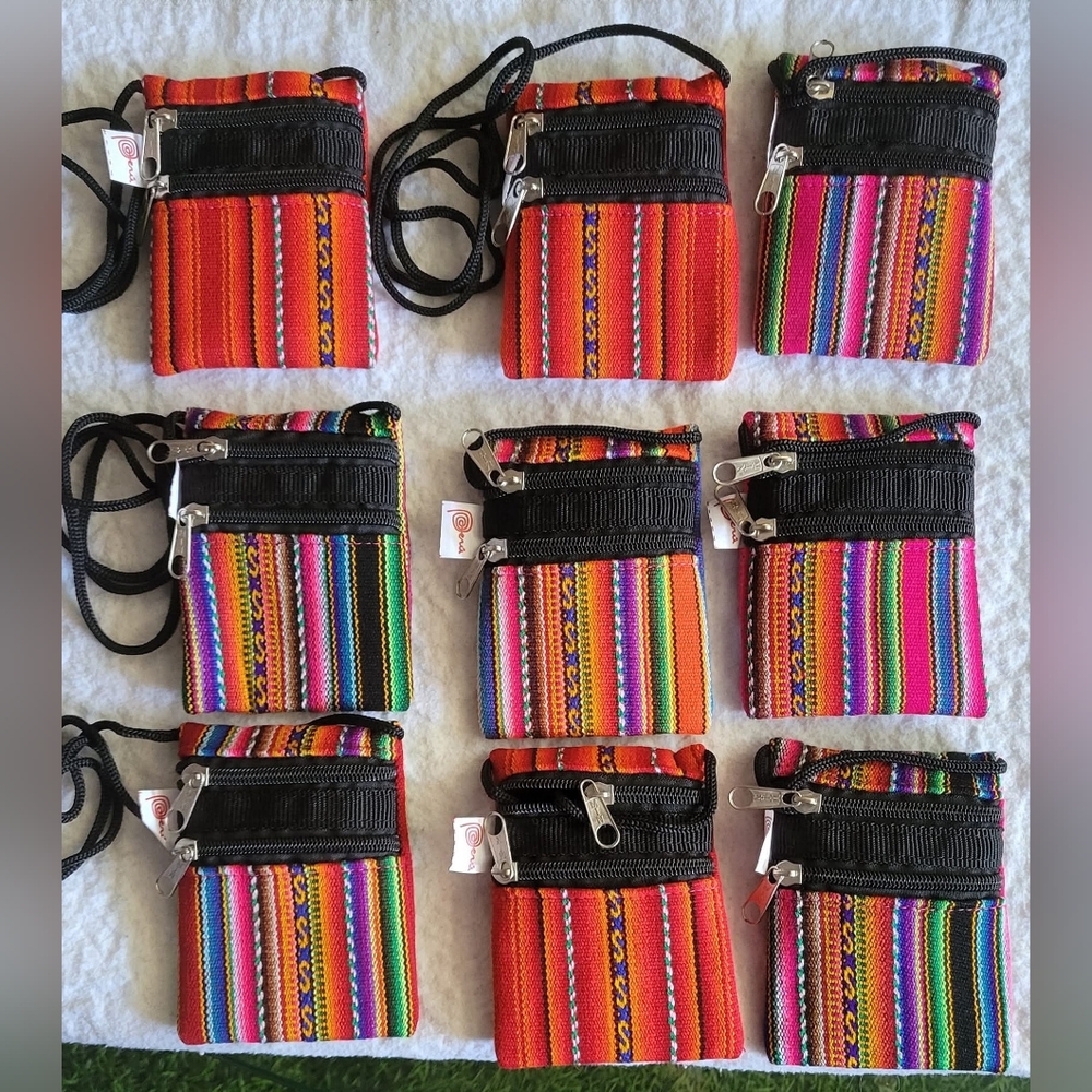 Colorful Striped Women's Bag